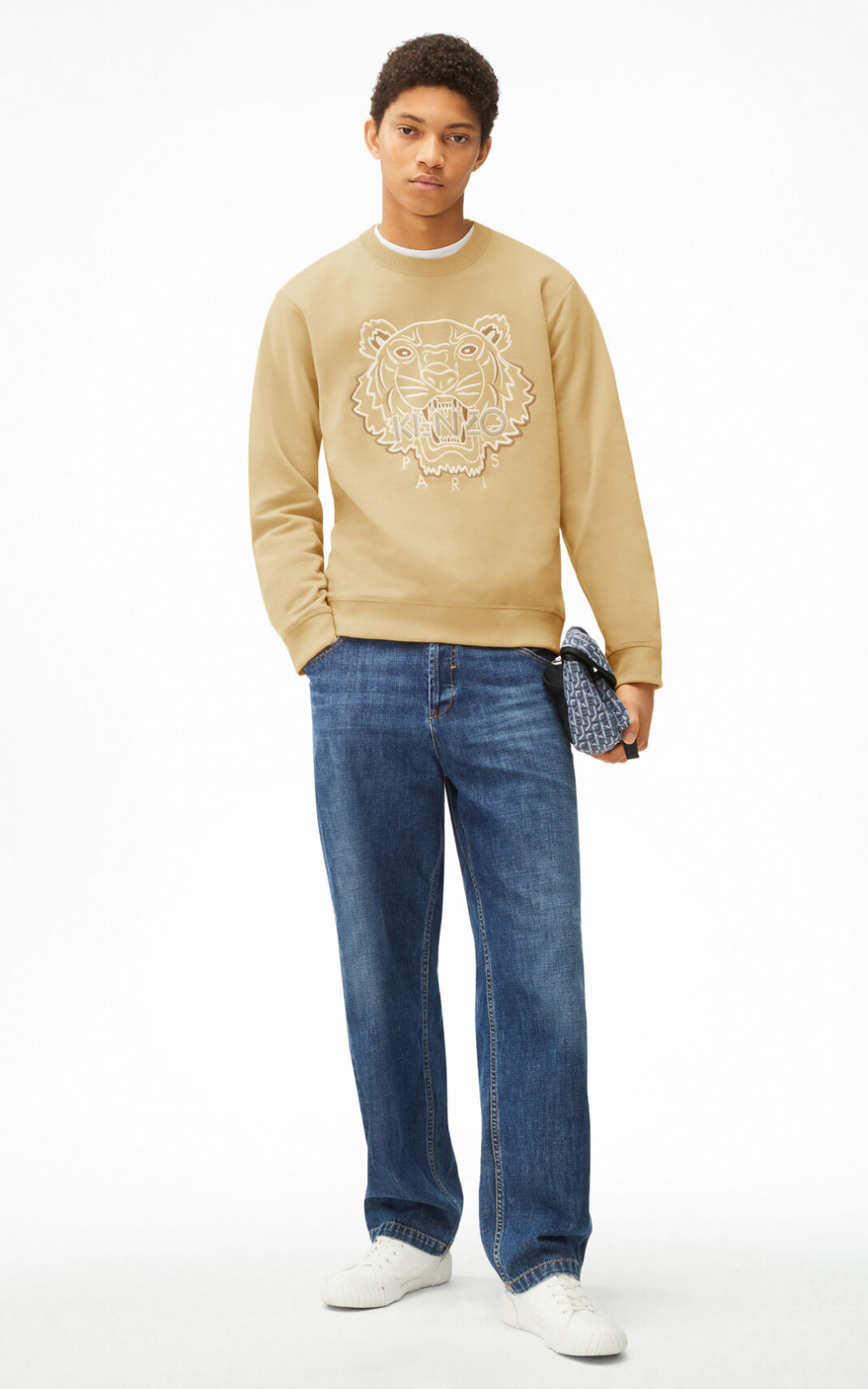 Kenzo Tiger Sweatshirt Herr | 25693-LHNB